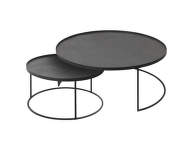 Konferenčný stolík Round tray coffee table set, large/extra large