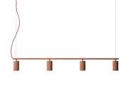 Závesná lampa Donna Line 120, blush