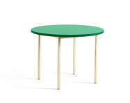 Jedálenský stôl Two-Colour Ø105, ivory/green