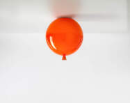 Stropné svietidlo Memory Ceiling 300 PC877, orange