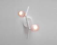 Nástenná lampa Ivy Wall 2 PC1218, light pink / white