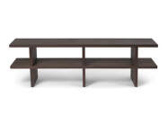 Lavica Kona Bench, dark oak