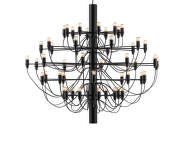 Luster 2097/50 Clear Bulbs, matte black