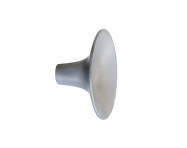 Vešiak HiHat Knob Medio 2 ks, brushed steel