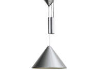 Nastaviteľné závesné svietidlo Compass 430, brushed aluminium
