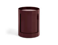 Úložný stolík Facet Cabinet Low, burgundy