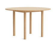 Stôl Annex Round Ø120, lacquered oak