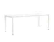 Stôl Annex Flush 200x80, cream white/white laminate