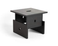 Konferenčný stolík Wood Box, black lacquered oak