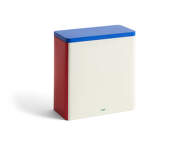 Úložný box Tin Container X-Large, off-white, blue and red