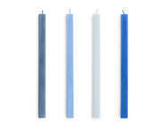 Sviečky Square Candle set 4ks, blues