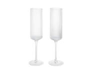 Poháre na šampanské Ripple Flutes set 2 ks, clear