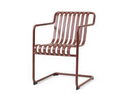 Stolička Palissade Cantilever Dining Armchair, iron red
