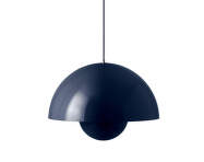 Závěsná lampa Flowerpot VP2, steel blue