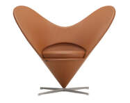 Kreslo Heart Cone Chair, cognac