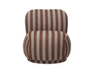 Kreslo Rico Piccolo Swivel Louisiana, sand/chocolate