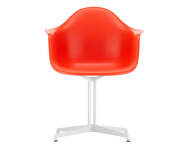 Stolička Eames DAL, poppy red / white