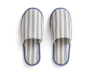 Papuče Waffle Slippers, stripe dusty blue