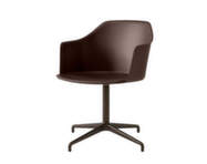 Kancelárska stolička Rely HW38 s podrúčkami, bronzed / burnt umber