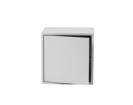 Policový diel Stacked (w. door) medium, light grey