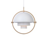 Závesná lampa Multi-Lite, white/brass