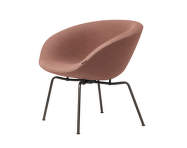 Kreslo Pot™, brown bronze / orange red