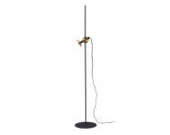 Stojacia lampa Blend, jet black/brass