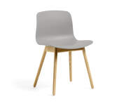 Stolička AAC 12 Lacquered Solid Oak, grey