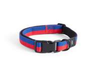 Obojok pre psa HAY Dogs Collar Flat S/M, red/blue