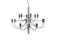 Luster 2097/18 Frosted Bulbs, chrome