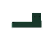 Držiak na toaletný papier Toilet Paper Hanger, green