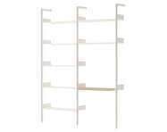 Policová zostava Rombe Konfigurácia B, alabaster