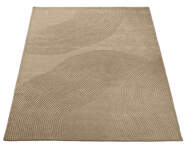 Koberec Zen Square 300x300, dark beige