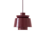 Závesná lampa Utzon JU1, dark burgundy