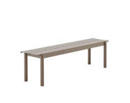 Lavica Linear Steel Bench 170 cm, taupe