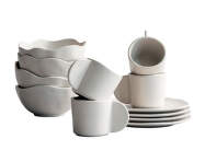 Raňajkový set Native pre 4, birch