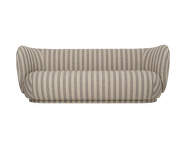 Sofa Rico 3 Louisiana, sand/off-white