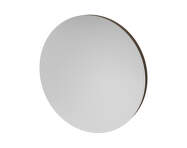 Zrkadlo Vala Round Ø75 cm, dark lacquered oak