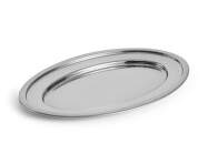 Servírovací tanier Essential Steel Oval, large