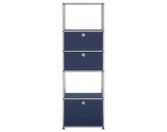 Policová zostava USM Haller M52, steel blue