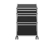 Zásuvkový kontajner na kolieskach USM Haller M63, graphite black