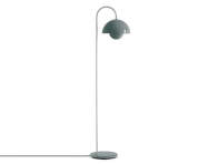 Stojacia lampa Flowerpot VP12, stone blue