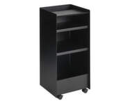 Stolík Folded Trolley Tall Open, black