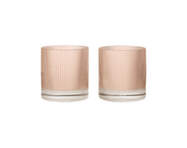 Poháre na vodu Ripple Tumbler set 2 ks, blush