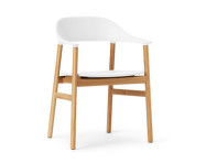 Stolička Herit Armchair Oak, white