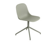 Stolička Fiber Side Chair, swivel base, dusty green