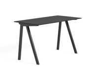 Stôl Copenhague CPH 90, black solid oak/black linoleum
