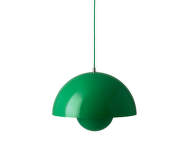 Závesná lampa Flowerpot VP7, signal green
