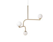 Luster Mobil 70, brushed brass