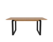 Jedálenský stôl Nord 180 cm, black oak/oiled oak